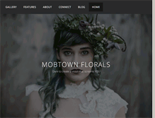 Tablet Screenshot of mobtownflorals.com